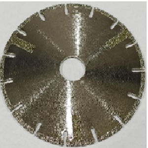 Disco de corte diamantado eletrodepositado - Pulitor Utensili Diamantati - para mármore / para obras / para esmerilhadeira angular