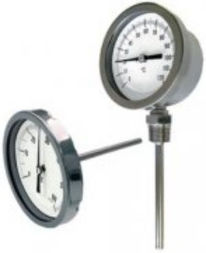 Termômetro bimetálico - TBX - PROTAIS-VIGIL  HYDROPNEU TECHNOLOGIC - com mostrador analógico / em aço inoxidável