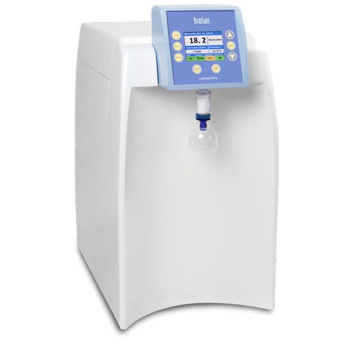 Unidade de purificação de água ultrapura para laboratório - Labaqua HPLC - Biosan