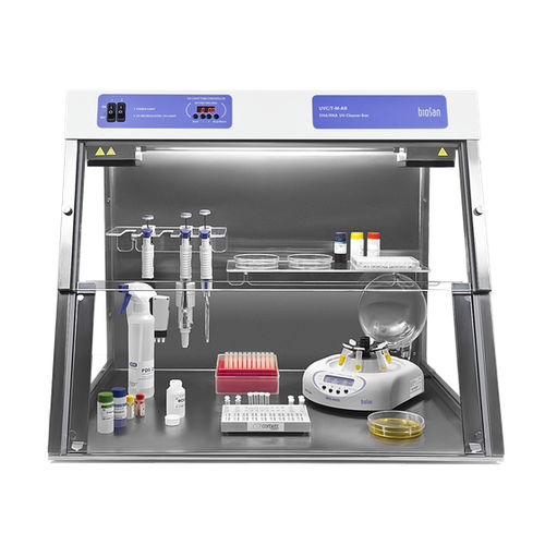 Estação de trabalho para laboratório - UVC/T-M-AR - Biosan - automática / de bancada