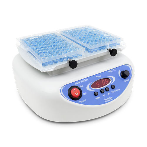 Agitador de laboratório vibratório - PSU-2T - Biosan - digital / de mistura / de bancada