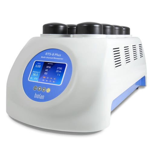 Biorreator de laboratório - RTS-8 Plus - Biosan - de processo / automático / de bancada