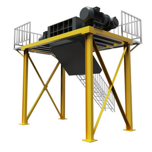 Moinho triturador de resíduos primário - Zhucheng Zhongnenghe Machinery Technology Co., Ltd. - robusto