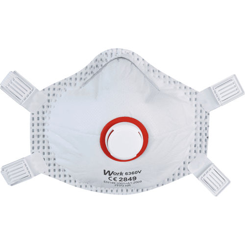 Máscara de proteção semifacial - 6000 series - Kroschke sign-international GmbH - reutilizável / PFF3 / industrial