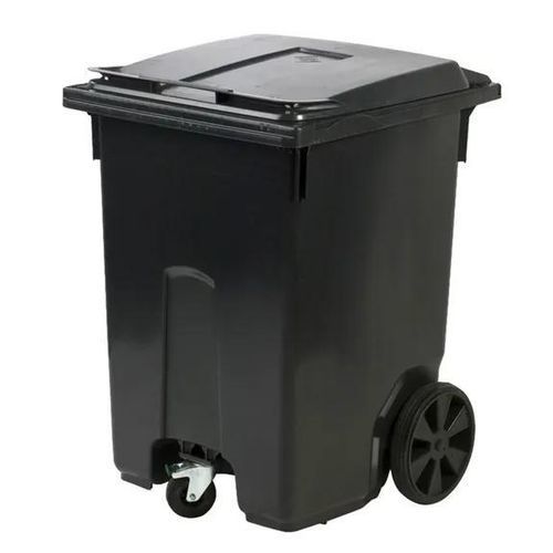 Lixeira em material plástico - D01M00 - Recycleoffice - para resíduos industriais / móvel