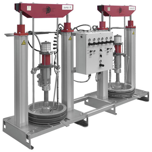 Bomba para tambores - FP200-T - Dosier- und Prüftechnik GmbH - para lubrificante / para colas e adesivos / de graxa fluida