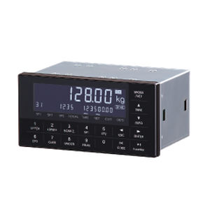 Indicador de peso com display LCD - W100 series - MG Co., Ltd. - para trilho DIN / IP65 / RS-485