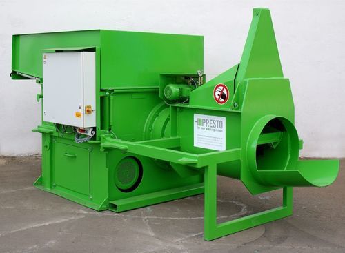 Triturador compactador para garrafas - PRESTO Pre-Crusher - Presto - para plásticos / hidráulico / horizontal