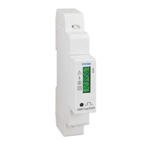 Medidor de energia elétrica para trilho DIN - VE1D-45 - Voltek Energy Limited - monofásico / residencial / com display LCD