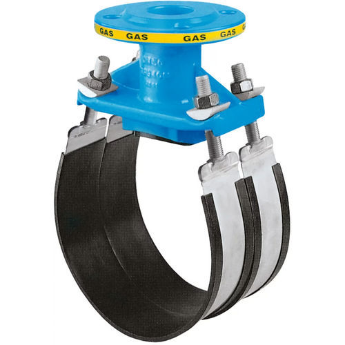 Abraçadeira tipo U em aço inoxidável - 3515 - Hawle - para tubos / com rosca