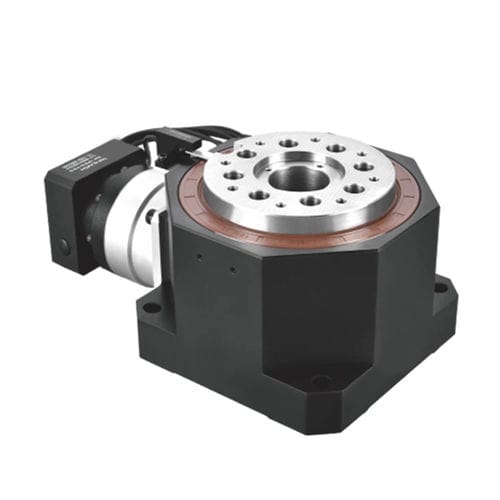 Mesa rotativa indexadora acionada por motor - HRM260-L2-W-SV2 - Hansheng Automation (Dongguan) Co., Ltd. - horizontal / vertical / oca