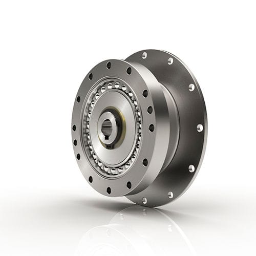 Redutor harmônico - SHF-14-100-2A-R - Hansheng Automation (Dongguan) Co., Ltd. - coaxial / com furo chavetado / 100–200 Nm
