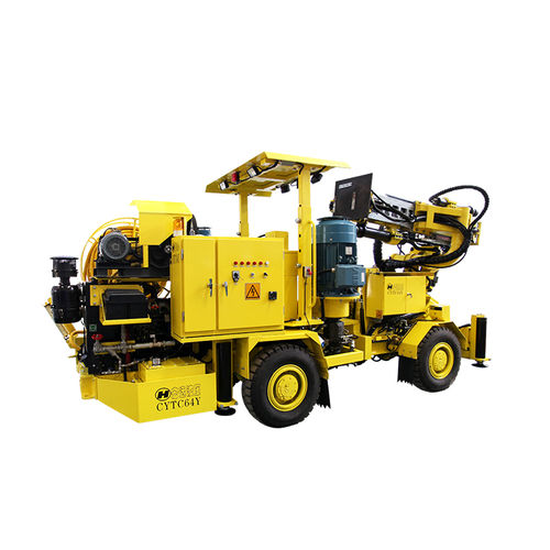 Perfuratriz com controle remoto - CYTC64Y - Hebei Hongyuan Hydraulic Machinery Co., Ltd - multifuncional / de furos para explosivos / com martelo de topo