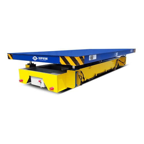 Carrinho de transferência - Henan Peisa Machinery Co., Ltd - em aço / a bateria / industrial