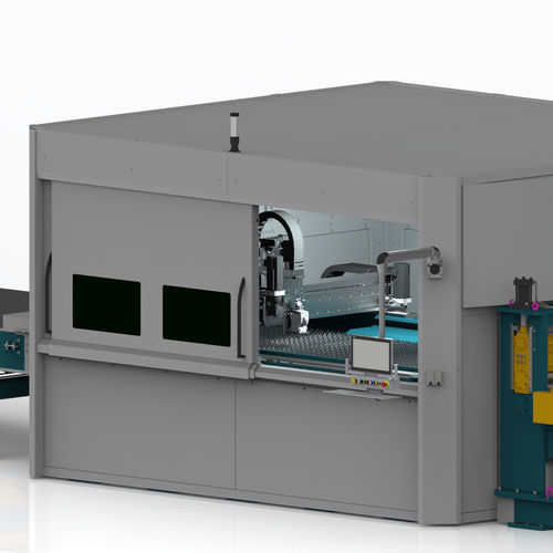 Linha de corte a laser - DEVELOPPEMENT PROJETS INDUSTRIELS (DPI) - para metais / para chapas / para bobinas