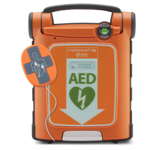 DAE de emergência - POWERHEART® G5 - ZOLL - para espaço público / Wi-Fi / USB