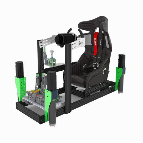 Plataforma de simulação de movimentos - UNI-4DOF - Shenzhen UNI Technology Co.,Ltd - elétrica / multieixos / sob medida