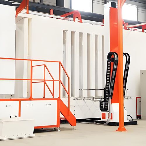 Cabine de pintura a pó fechada - Xiangyang Jingtu Anti corrosion Materials Co., Ltd - para peças de reposição / para equipamentos pesados / para veículos