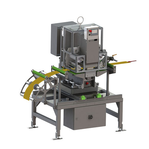 Unidade de estampagem holograma - Crest Dutch Machinery - pneumático-hidráulico / aço