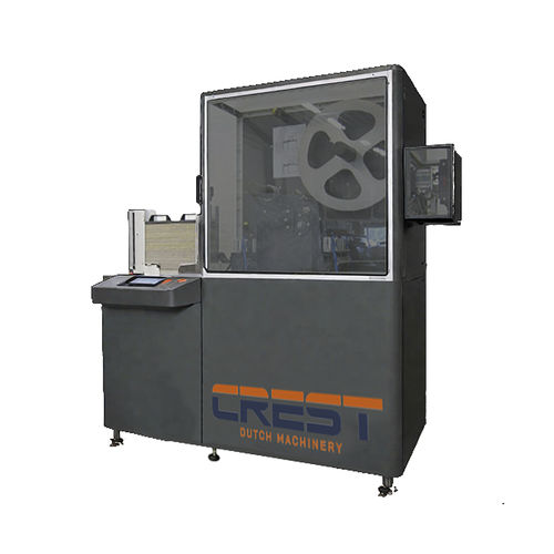 Máquina de laminar gráfica - Crest Dutch Machinery - a frio / a vácuo / automática