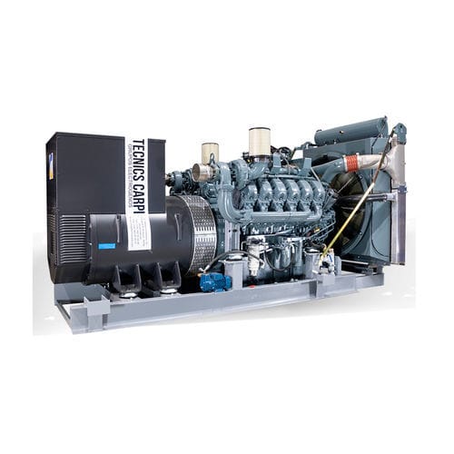 Grupo gerador de energia a diesel - MN1000E - Suministres Tecnics S.L - trifásico / estacionário / em contêiner