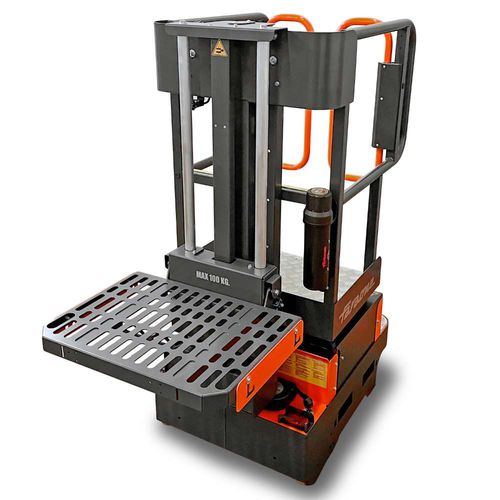 Selecionadora de pedidos VNA - E5 Move Picking - Elevah - elétrica / com garfo elevador / vertical