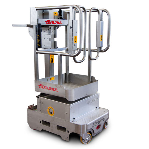 Plataforma elevatória autopropelida - E5 Inox - Elevah - elétrica / para aplicações industriais / para linha de produção