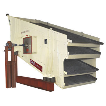Peneira para ambientes agressivos - VT series - Chyi Meang Machinery Co., Ltd. - por via úmida / para produtos a granel / inclinada