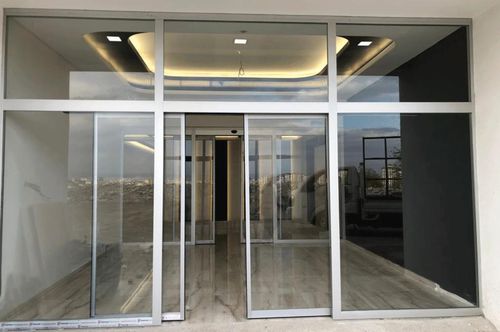 Sistema de portas de correr - KAPISAN ENDÜSTRİYEL KAPI SİSTEMLERİ - camarão / com dobradiças / giratório