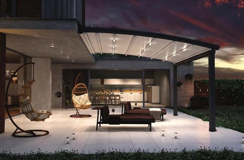 Abrigo de armazenamento - Pergola - KAPISAN ENDÜSTRİYEL KAPI SİSTEMLERİ