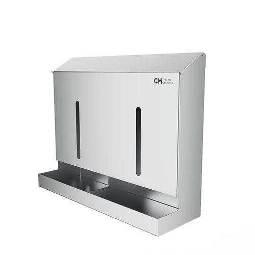 Dispensador de EPI - CM Process Solutions LLC - manual / de parede / em aço inoxidável