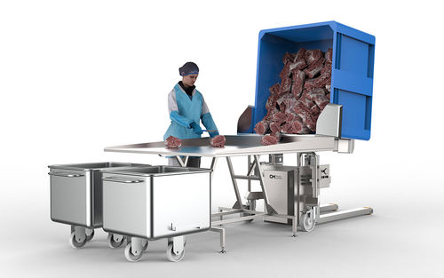 Inclinador hidráulico - HA400 - CM Process Solutions LLC - manual / em aço inoxidável / elevatório
