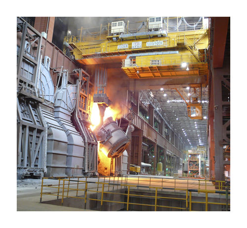Ponte rolante para panela de vazamento - TAIYUAN HEAVY INDUSTRY CO.,LTD - univiga / de viga dupla