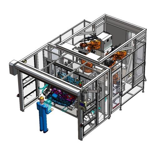 Robô articulado - S2E MODELING - de 6 eixos / de manipulação / para a indústria do plástico