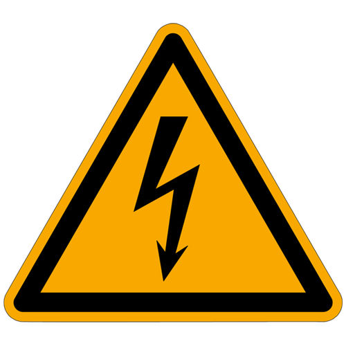 Painel de sinalização de proibição - WORLD IMPRESSIONS Sécurité et Prévention - de risco de choque elétrico
