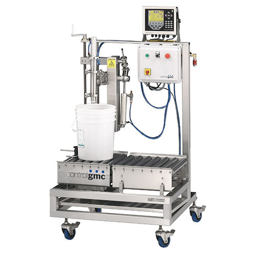 Envasadora de baldes - DM1000 - Control GMC - para baldes / para líquidos / para a indústria alimentícia