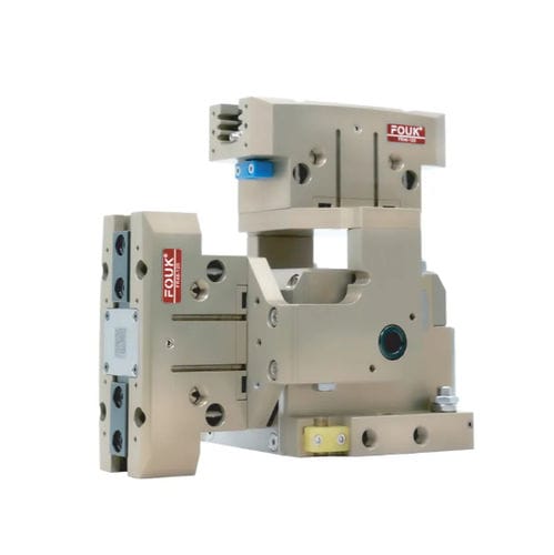 Módulo de preensão hidráulico - TE50 - Hangzhou FOUK Mechanical Technology Co., Ltd. - pneumático / angular / de 2 dedos