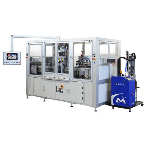 Linha de produção para disco abrasivo de troca rápida - QCAM - Biko Meccanica Srl - automática