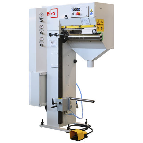 Máquina de corte longitudinal em fita - SBS-IS - Biko Meccanica Srl - para papel abrasivo / para tela abrasiva / automática