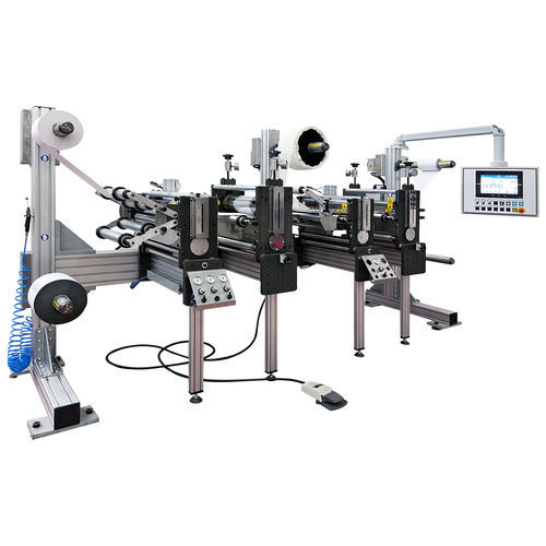 Máquina de corte rotativa - NE-RD - Biko Meccanica Srl - com saca-bocados / para espuma / para filme plástico