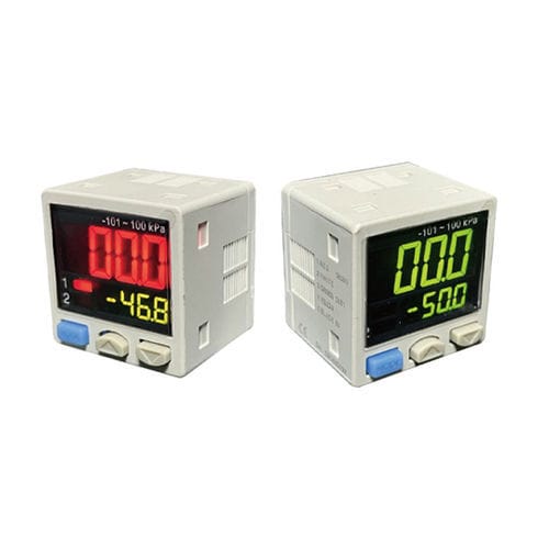 Vacuostato eletrônico - 37 series - HANVAC GMBH - de vácuo / PNP / NPN