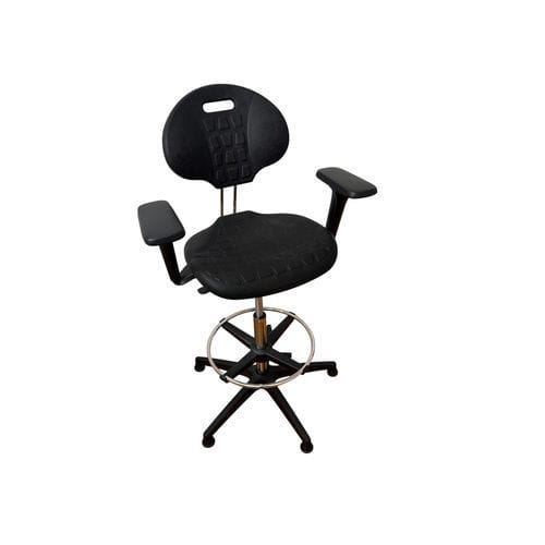 Cadeira giratória para estação de trabalho - RG GROUP ENGINEERING SRL - com assento em poliuretano / com encosto em poliuretano