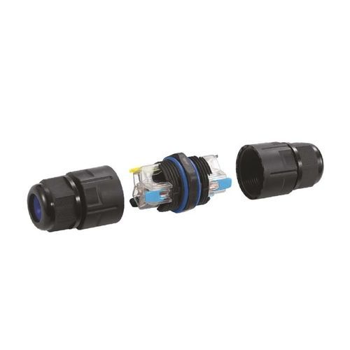 Conector de dados - 100-30 series - SAS - reto / 5 polos / tripolar
