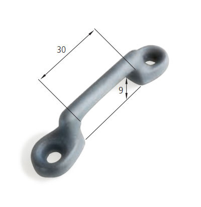 Olhal de suspensão em D - 950300001812 - Wistra GmbH