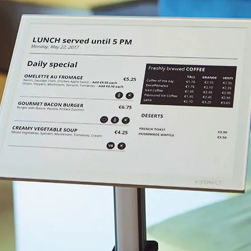 Display E-Paper - S&K Solutions GmbH - em cores / monocromático / 32"