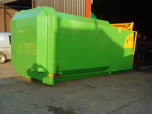 Compactador de resíduos mistos - MHM14YD - MHM UK LTD - móvel / hidráulico / lateral