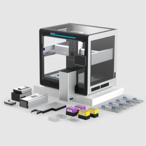 Estação de manipulação de líquidos de laboratório - Flex NGS - OPENTRONS LABWORKS - NGS / 96 canais / automática