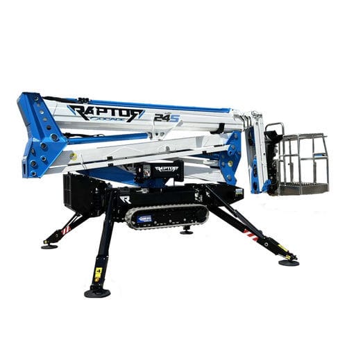 Plataforma tipo aranha de esteiras - Raptor 24S - SOCAGE S.r.l. - a diesel / para aplicações múltiplas / compacta