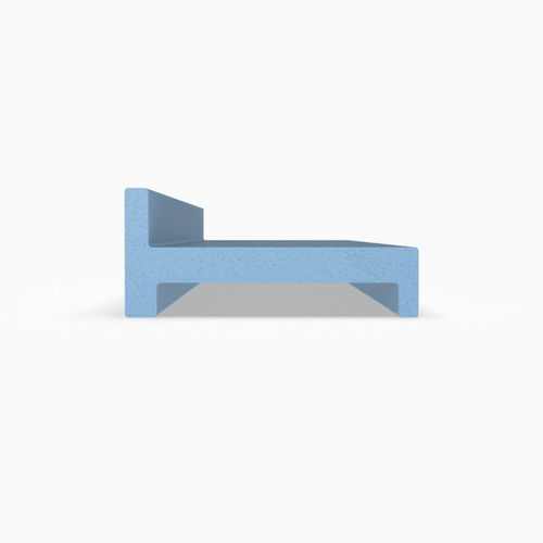 Perfil em UHMW-PE - P11220 series - Movexii - em titânio / em U / extrudado