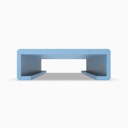 Perfil em UHMW-PE - P10450 series - Movexii - em titânio / em C / extrudado